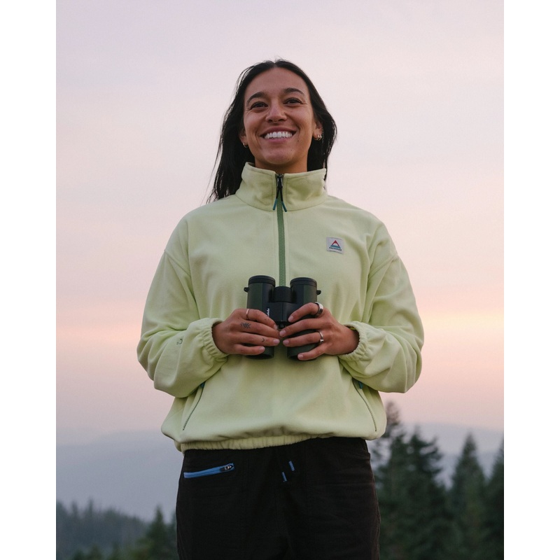 Ayla Recyceltes Micro Polartec Fleece – Sanfter Limettensaft