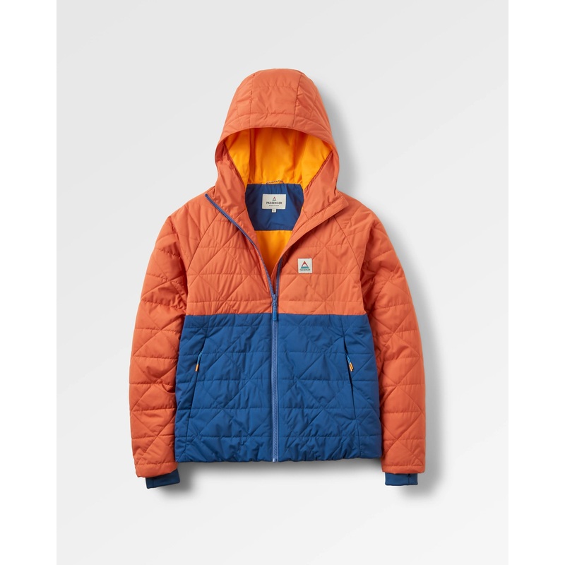 Singletrack Recycelte Thermore Isolierte Jacke – Gebranntes Orange