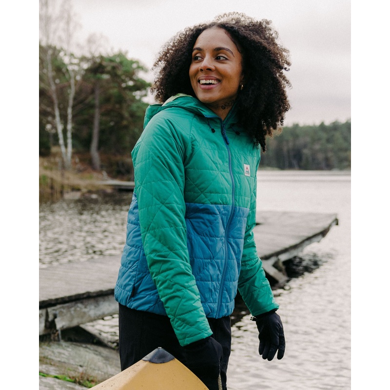 Singletrack Recycelte Thermore Isolierte Jacke  – Grnsee