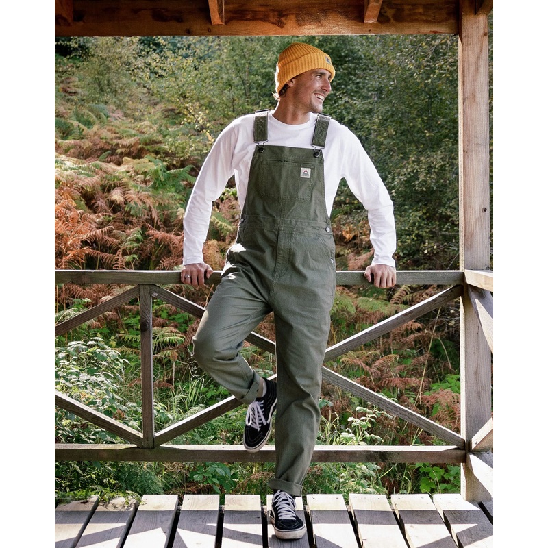 Vantage 2.0 Bio-Baumwoll-Latzhose – Khaki