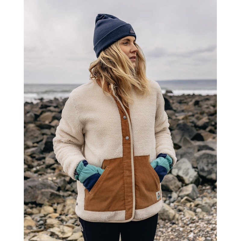 Clover 2.0 Recyceltes Sherpa-Fleece – Vintage-Wei