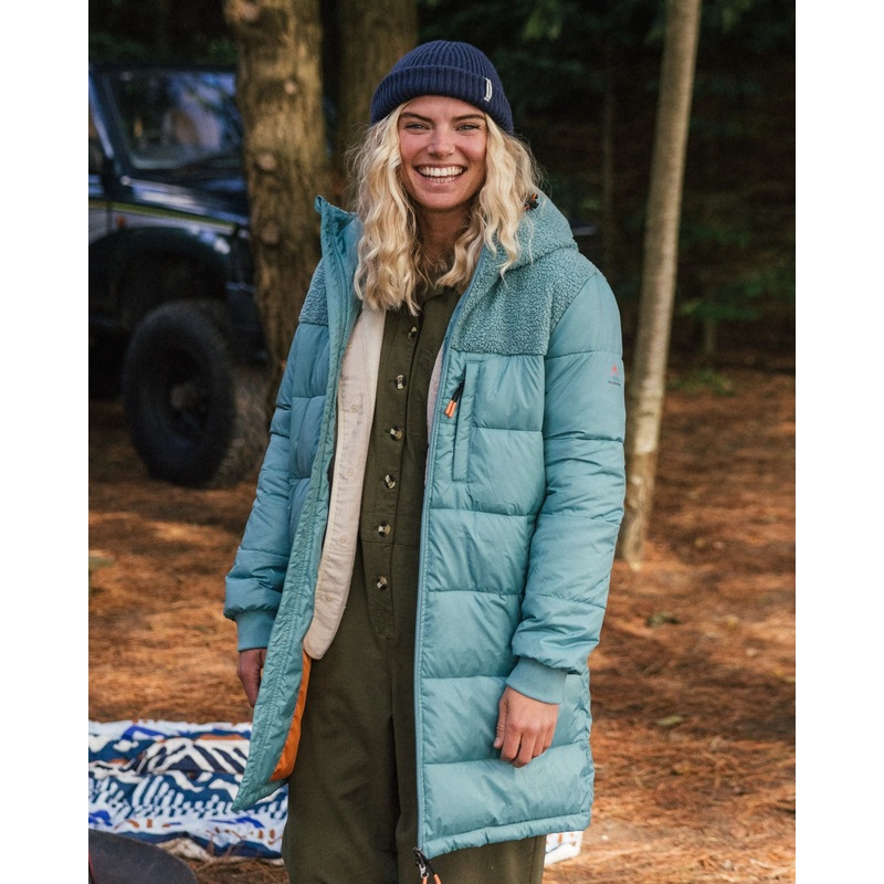 Elowen Kapuzenjacke aus recyceltem Isoliermaterial – Arktis