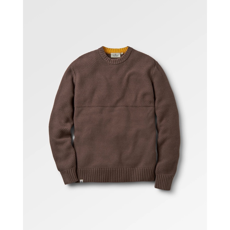 Swell Strickpullover – Kaffeebraun
