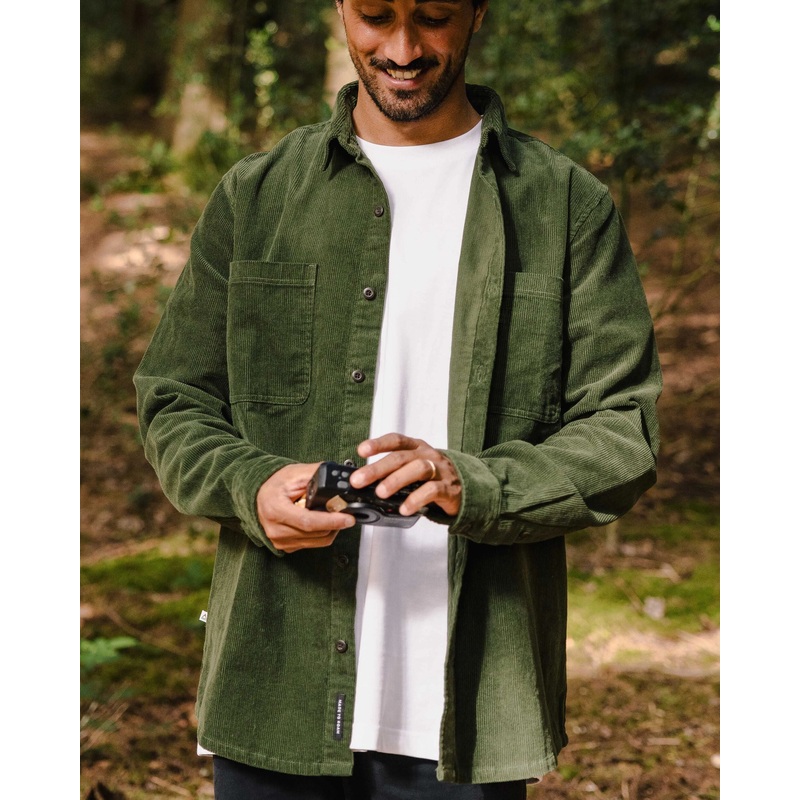 Backcountry Cordhemd – Tannengrn