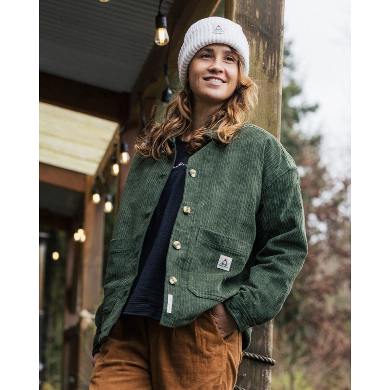 Flint Cord Hemd – Tannengrn|XS|S|M|L|XL|XXL