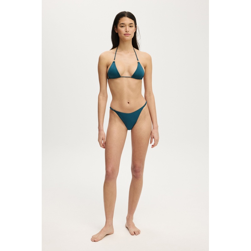 String Tanga Brazilian Bikini Bottom