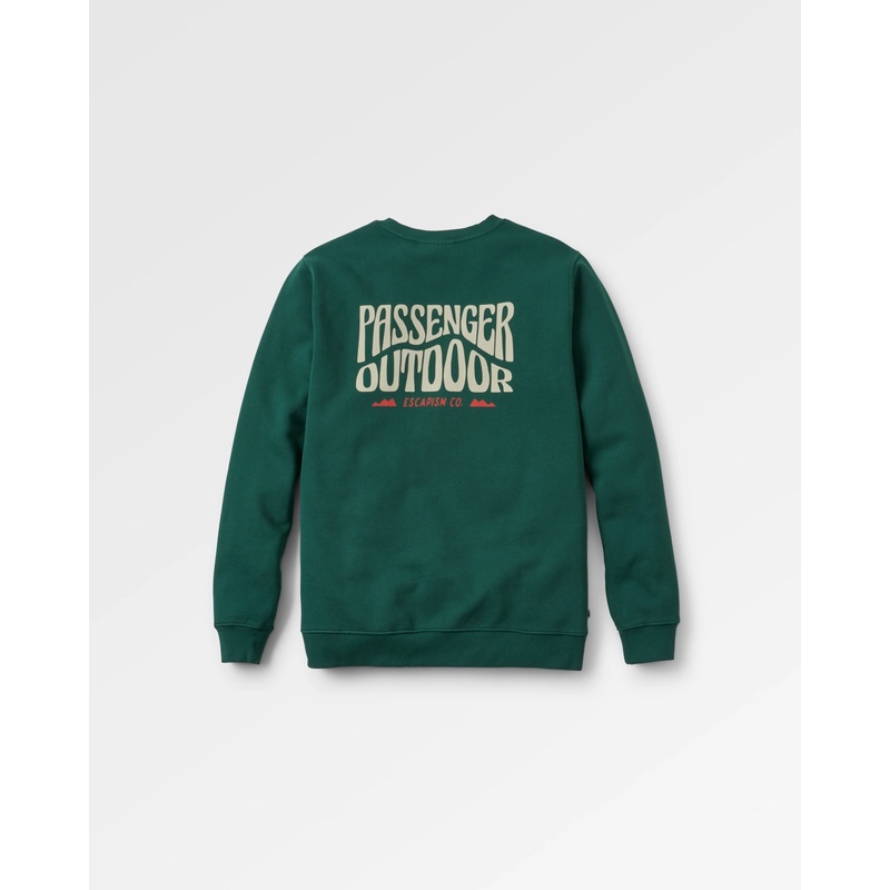 Yuca Recyceltes Baumwoll-Sweatshirt – Regenwald