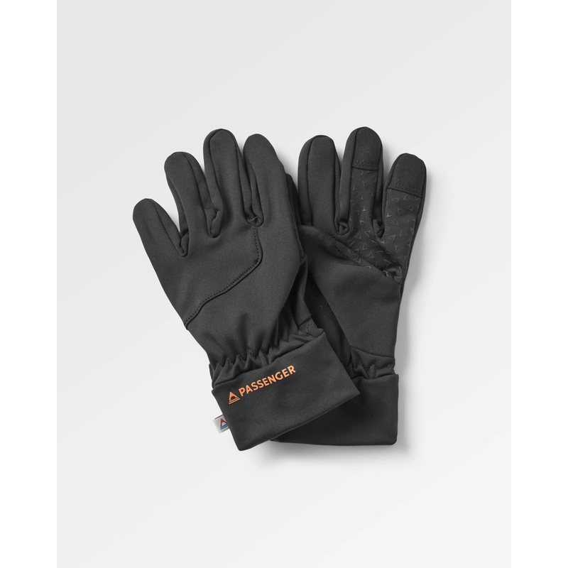 Jacks 2.0 recycelte Touchscreen-Handschuhe – Schwarz