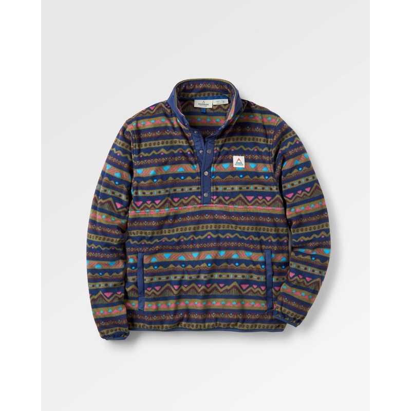 Adrift Recyceltes Polarfleece – Berg Geo Multi