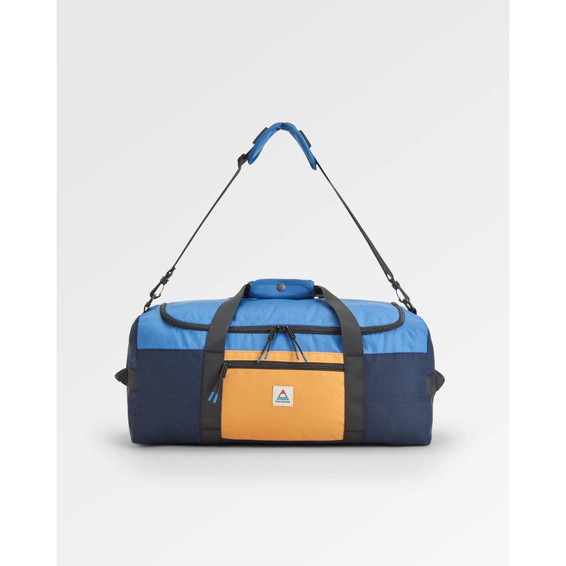Boondocker Recycelte 30L Reisetasche – Honig/Dunkelblau/Sattes Marineblau