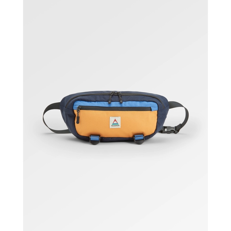 Boondocker Recycelte Hfttasche – Honig/Dunkelblau/Sattes Marineblau