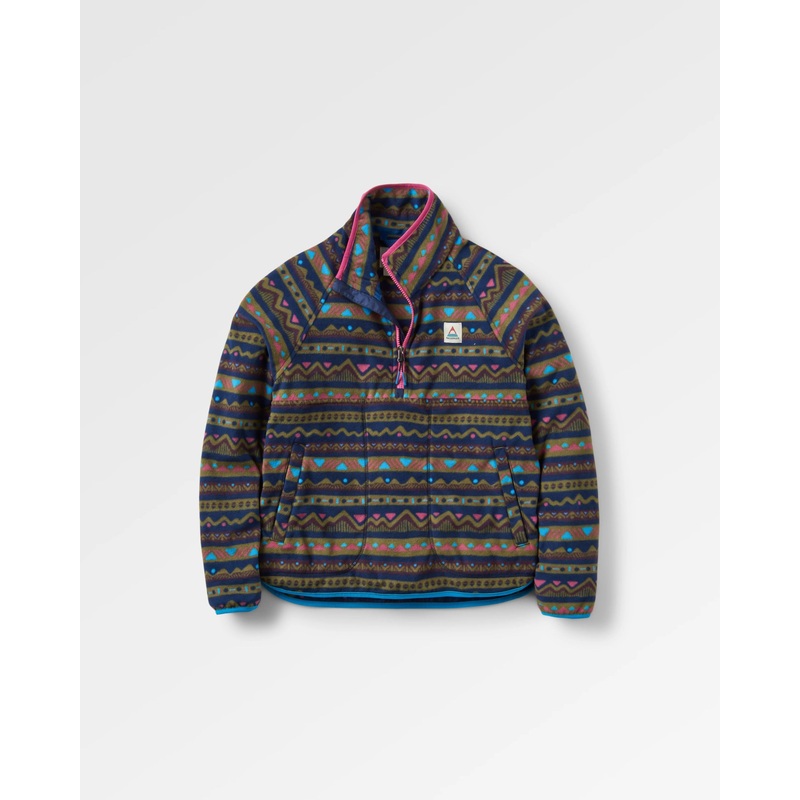 Sorrel recyceltes Polarfleece – Berg Geo Multi