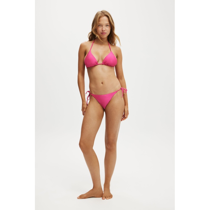 String Tie Side Cheeky Bikini Bottom