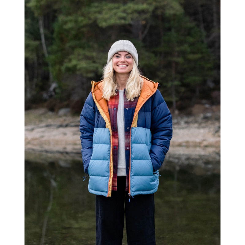 Kai Recycelte Isolierjacke – Tiefes Marineblau