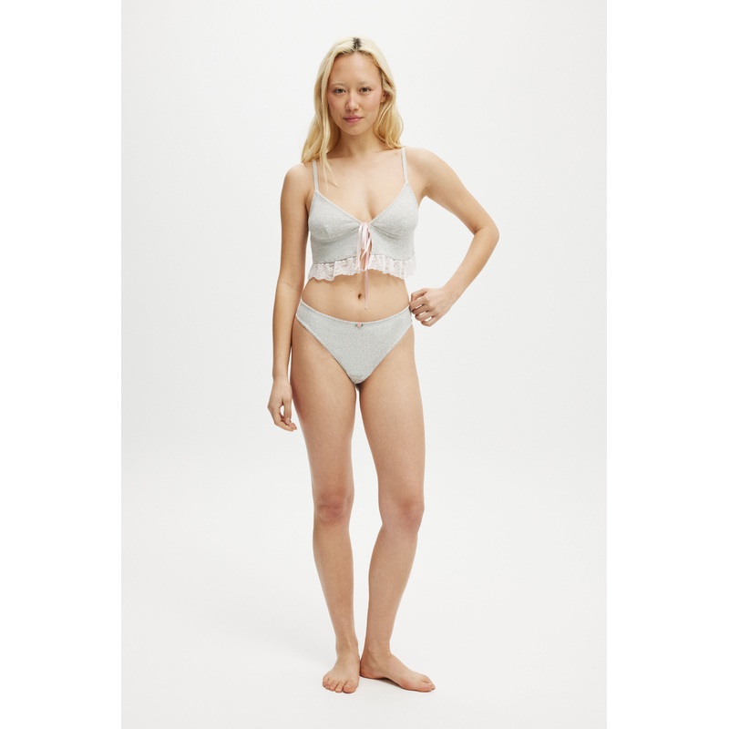 Sophie Cotton Pointelle G String