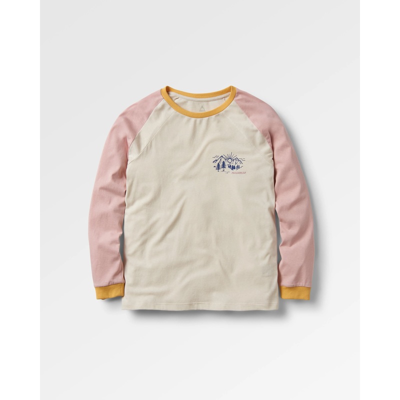 Riser Recyceltes Baumwoll Langarm-T-Shirt – Birke