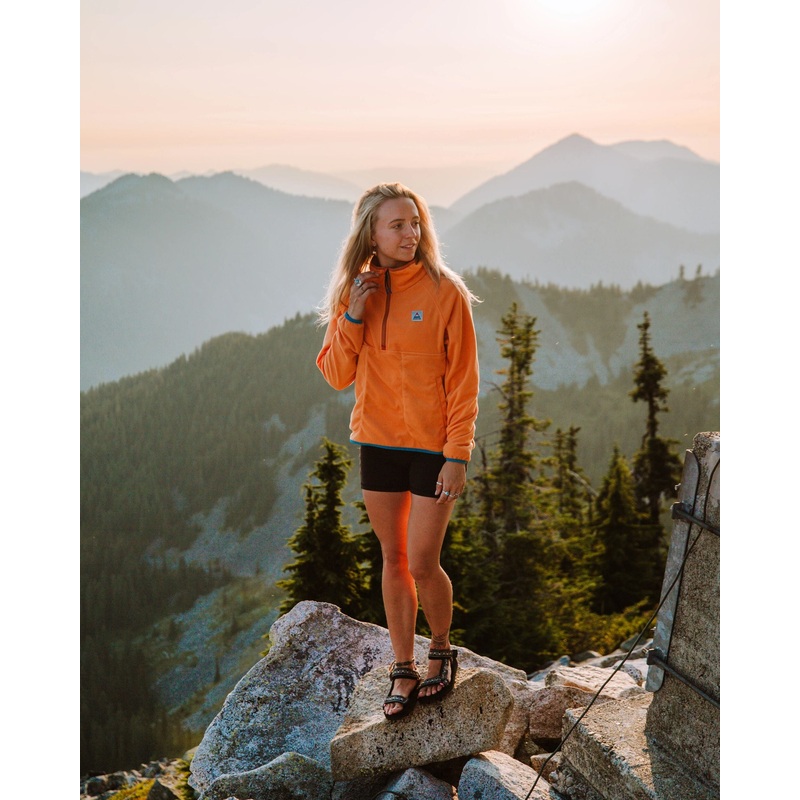 Sorrel recyceltes Polarfleece – Apricot