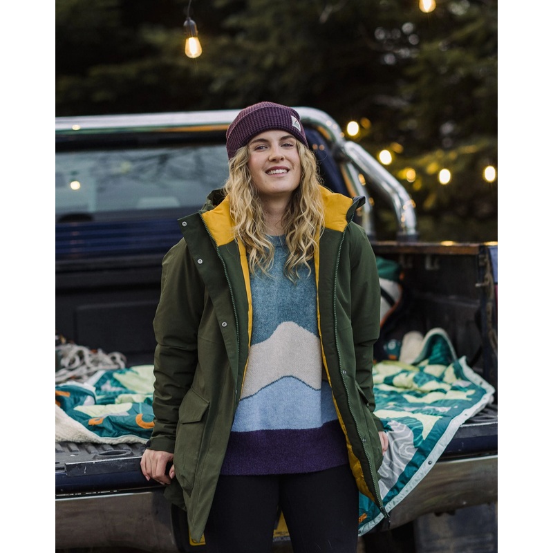 Telluride Recycelter Wasserdichter Parka – Tannengrn