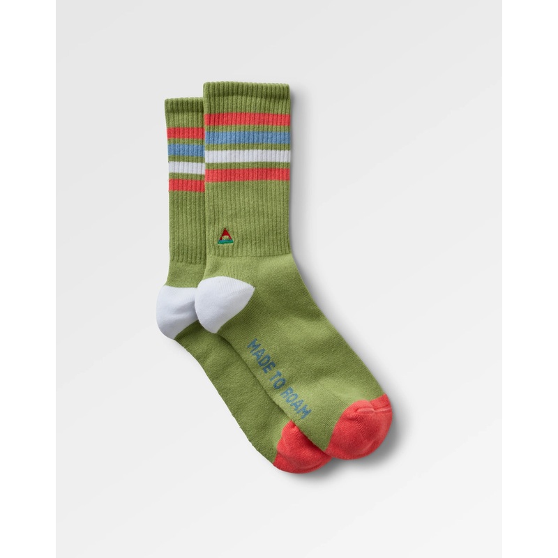 Classic Roamer Crew Socken – Pistazie