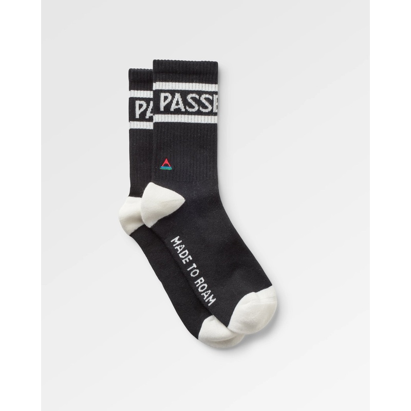 Klassische Passenger Crew Socken – Schwarz