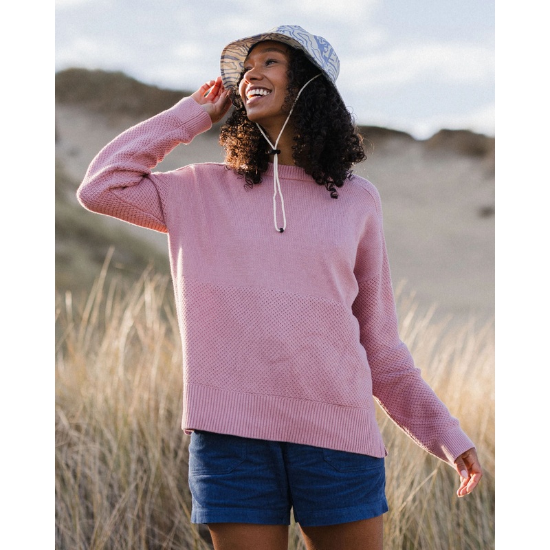 Cove 2.0 Bio-Baumwoll Strickpullover – Leicht Pink