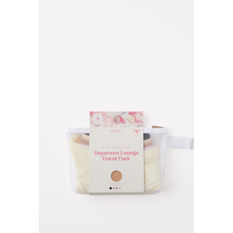 Departure Lounge G String Brief 5Pk