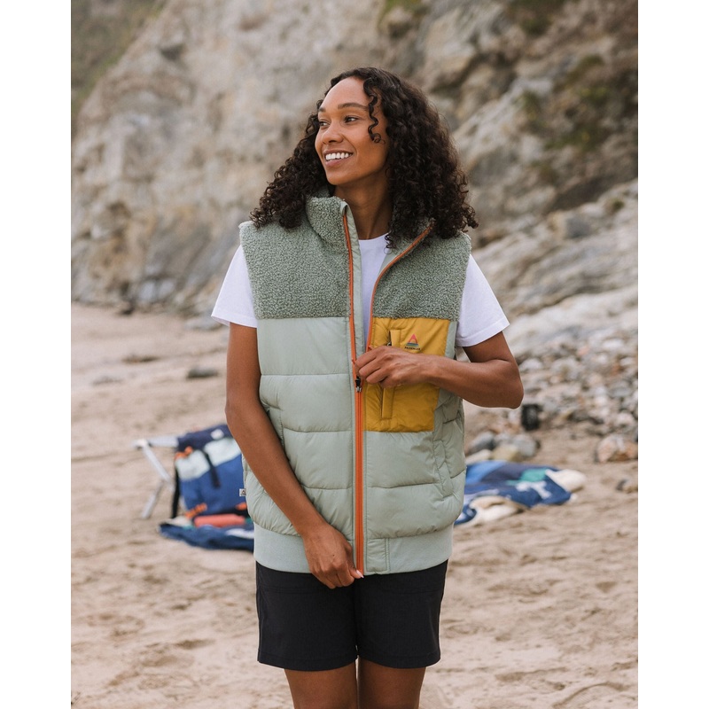 Inspire Recycelte Isolierte Weste – Pistazie