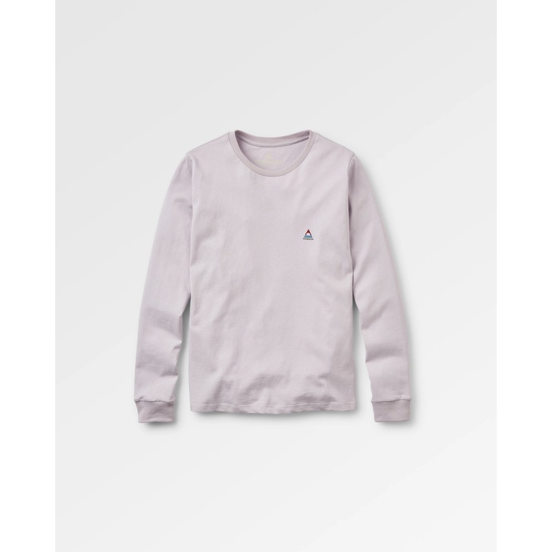 Classic Recycelte Baumwolle LS T-Shirt – Fliedernebel