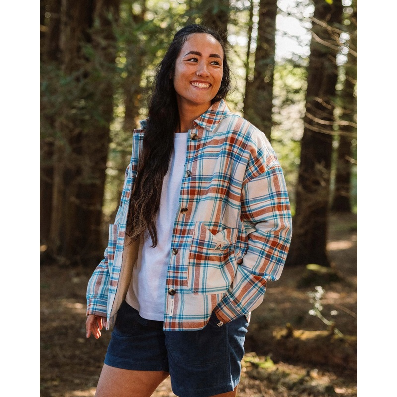 Flint Bio-Baumwoll berhemd – Vintage-Wei-Karo