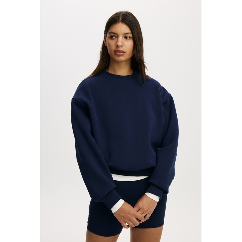 Plush Crew Sweatshirt|2XS|XS|S|M|L|XL|2XL|3XL|4XL|5XL