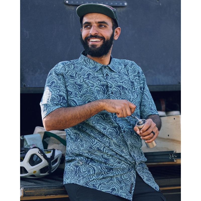 365 Recyceltes Aktives Hemd – Arktischer Wirbelwind