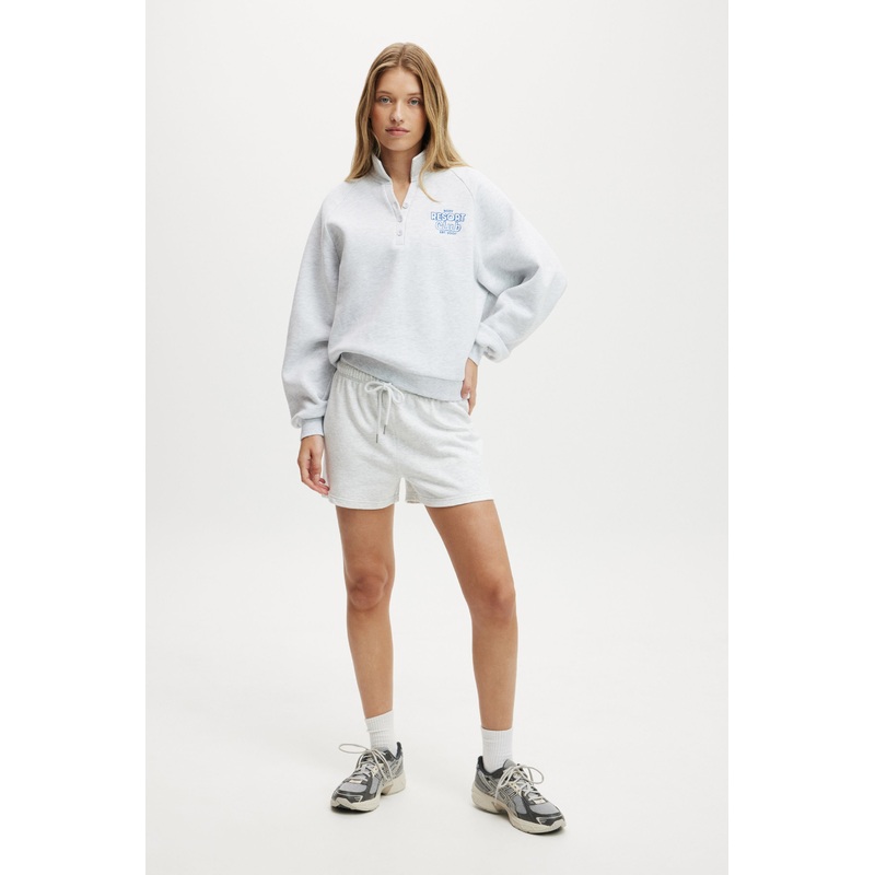 Lightweight Fleece Fitted Short