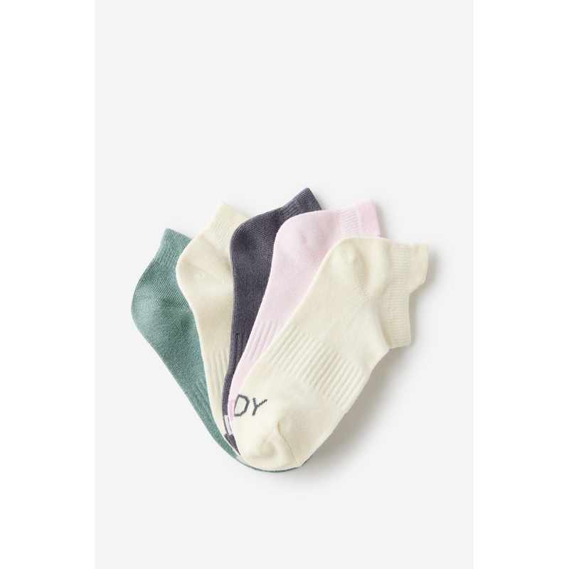 Body 5Pk Ankle Sport Sock|OS