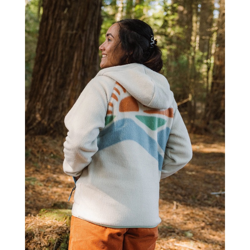 North Coast Recyceltes Sherpa-Fleece – Hafermehl