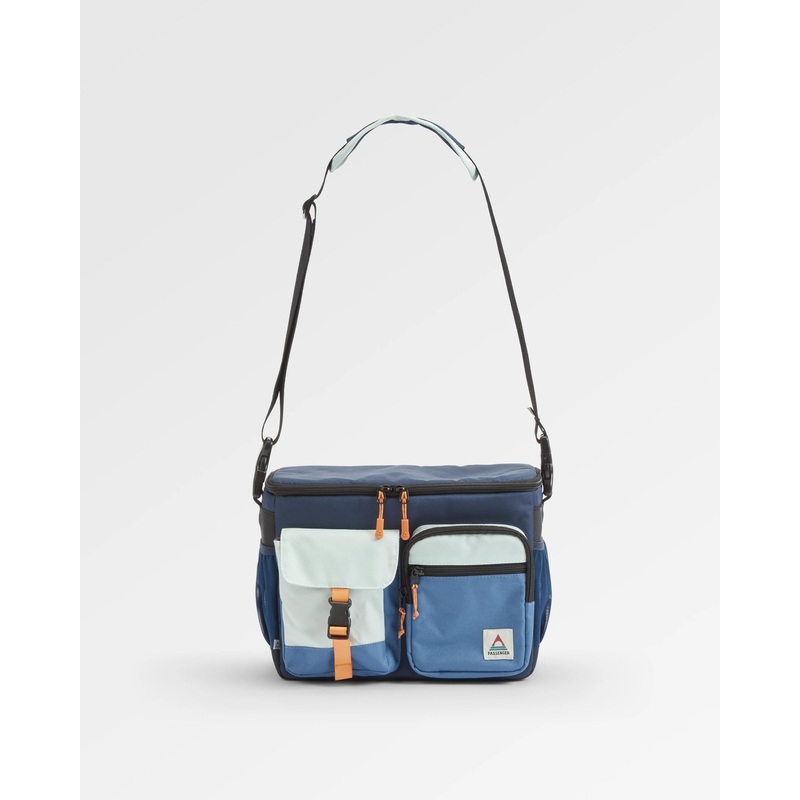 Boondocker Recycelte Kamera Tasche – Tiefes Marineblau/Brandungsspray/Mondlichtblau