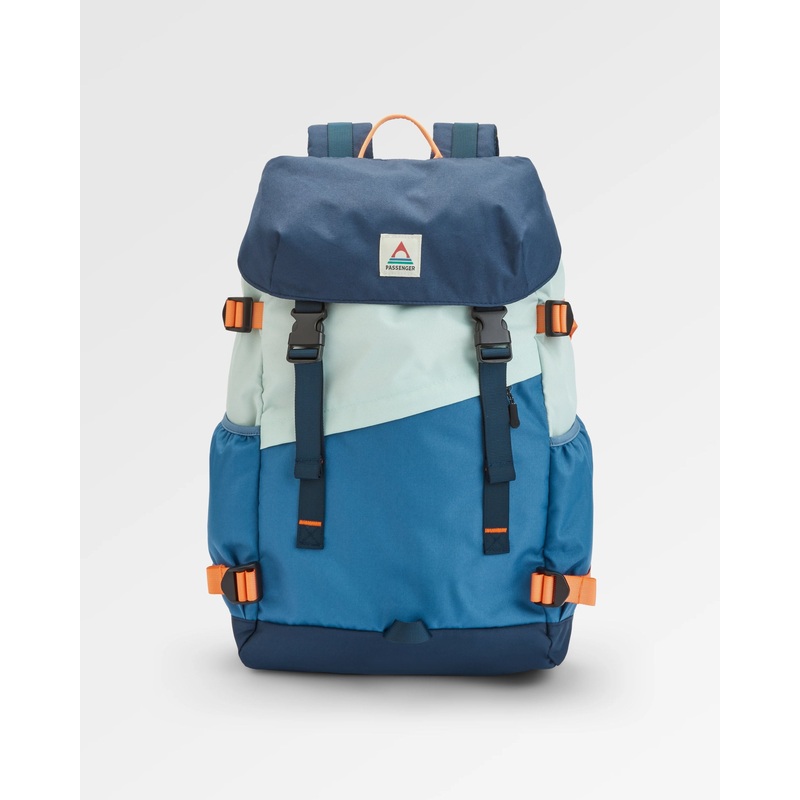 Boondocker Recycelter 26L Rucksack – Tiefes Marineblau/Brandungsspray/Mondlichtblau