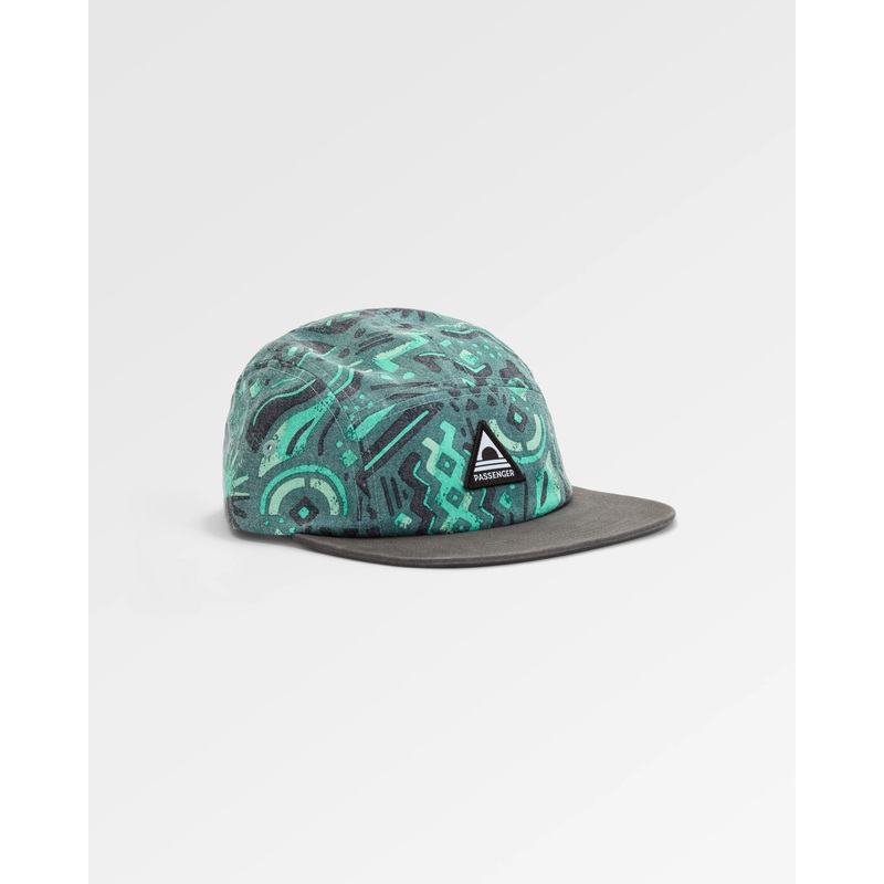 Coast Recycelte 5-Panel-Kappe Snapback-Kappe – Elementar Geo Arktis