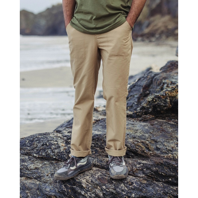 Rif-Raf Bio-Baumwoll-Ripstop Hose – Keks