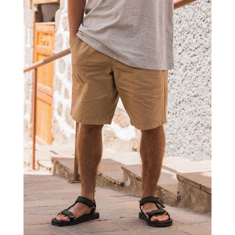 Rif-Raf Ripstop-Shorts – Biskuit