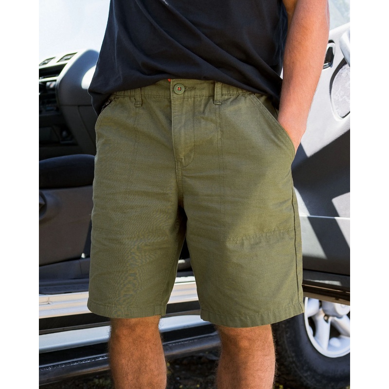 Rif-Raf Ripstop-Shorts – Khaki