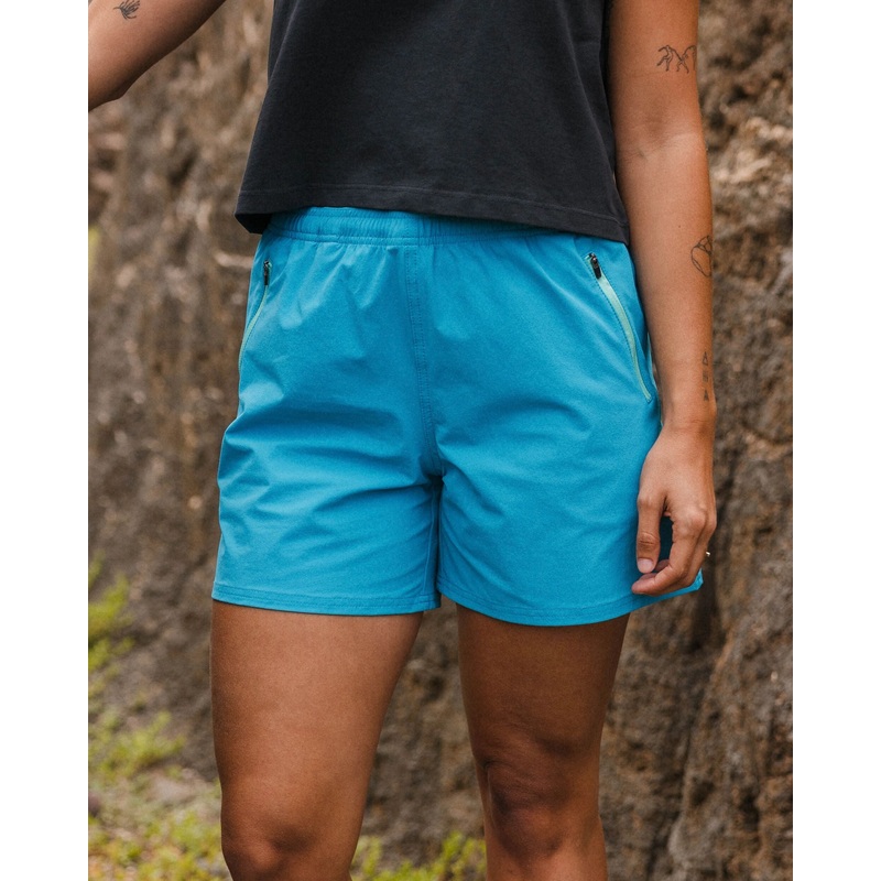 Flaris NetPlus Allzweck Shorts – Eichelhherblau