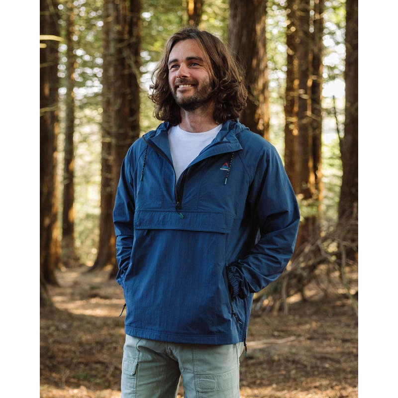 Seek Out Wasserabweisende Jacke  – Dunkler Denim