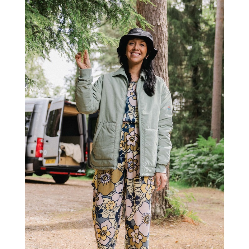 Tasi Recycelte Isolierte Jacke – Pistazie