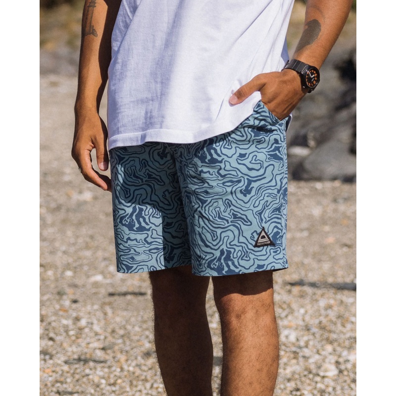 Drifter Geftterte Badehose – Strata Wirbel Arktis