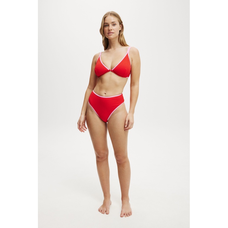 Highwaisted Cheeky Bikini Bottom