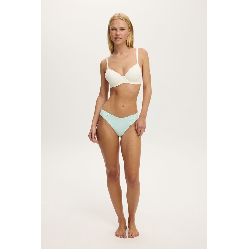 Organic Cotton Rib Bikini Brief