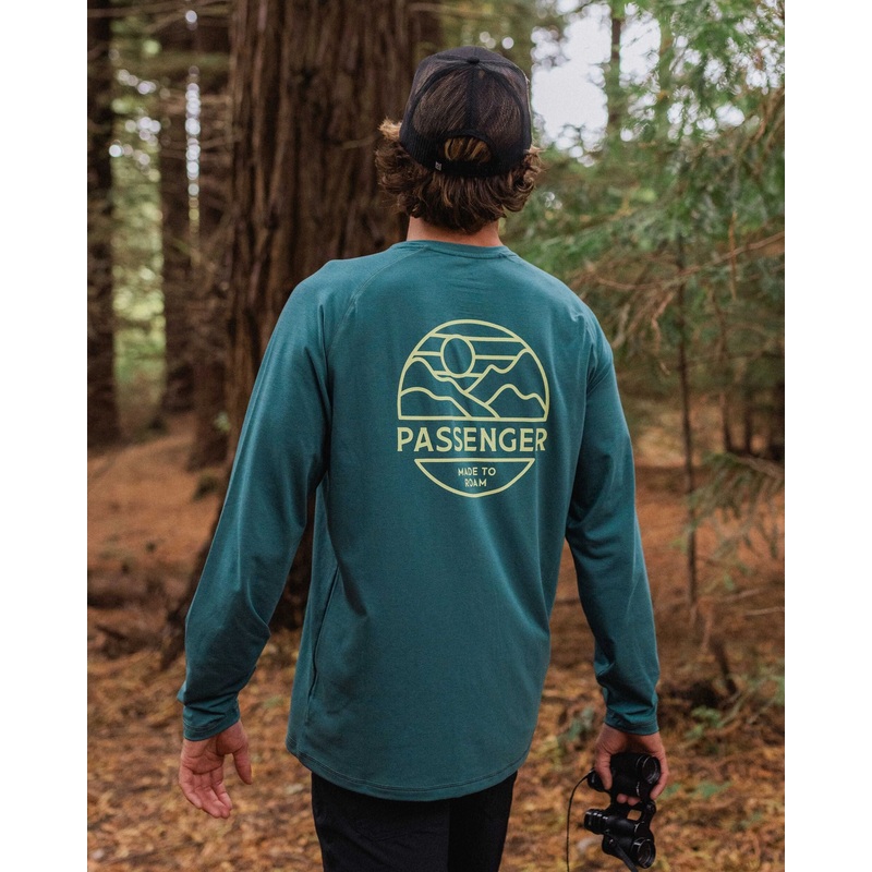 Sedona Recyceltes Aktiv Langarmshirt – Graumeliert