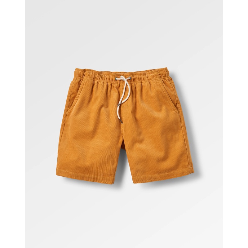 Drifter Cord Shorts – Fichten Gelb