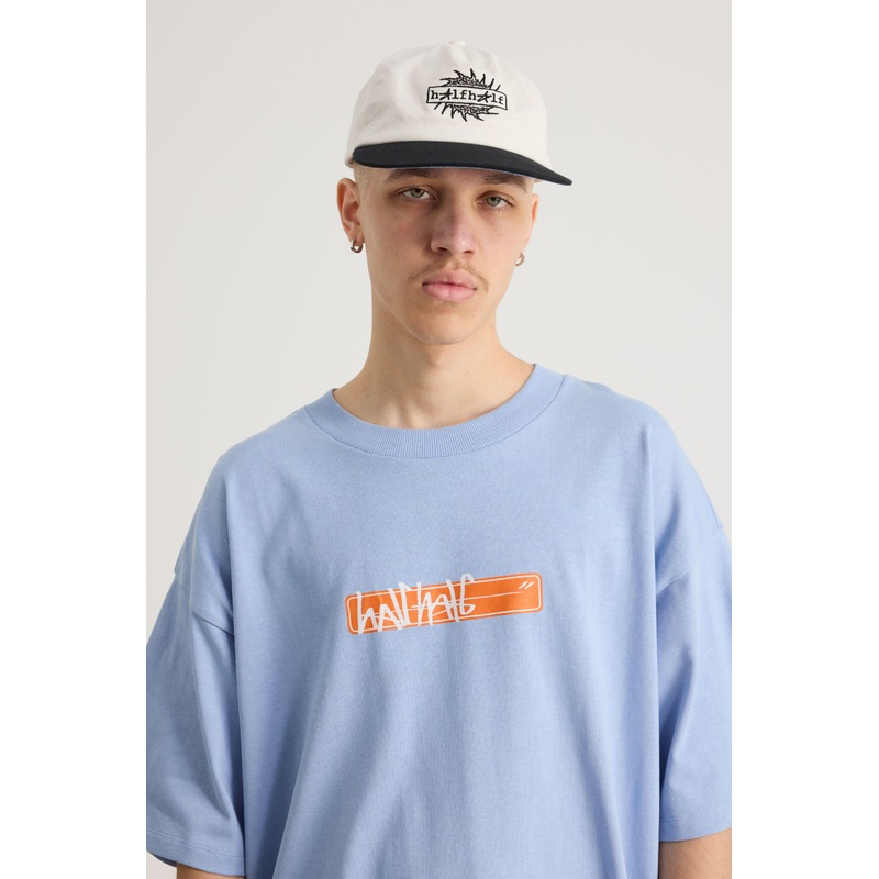 Half Half 5 Panel Two Tone Cap