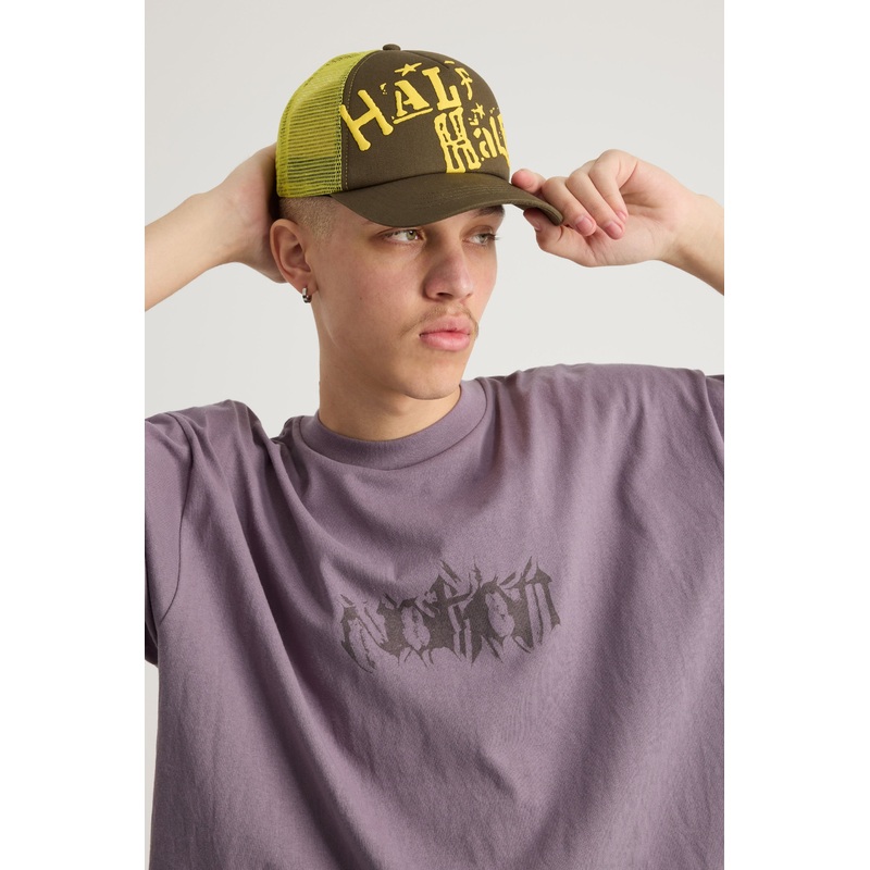 Half Half Magical Logo Trucker Cap